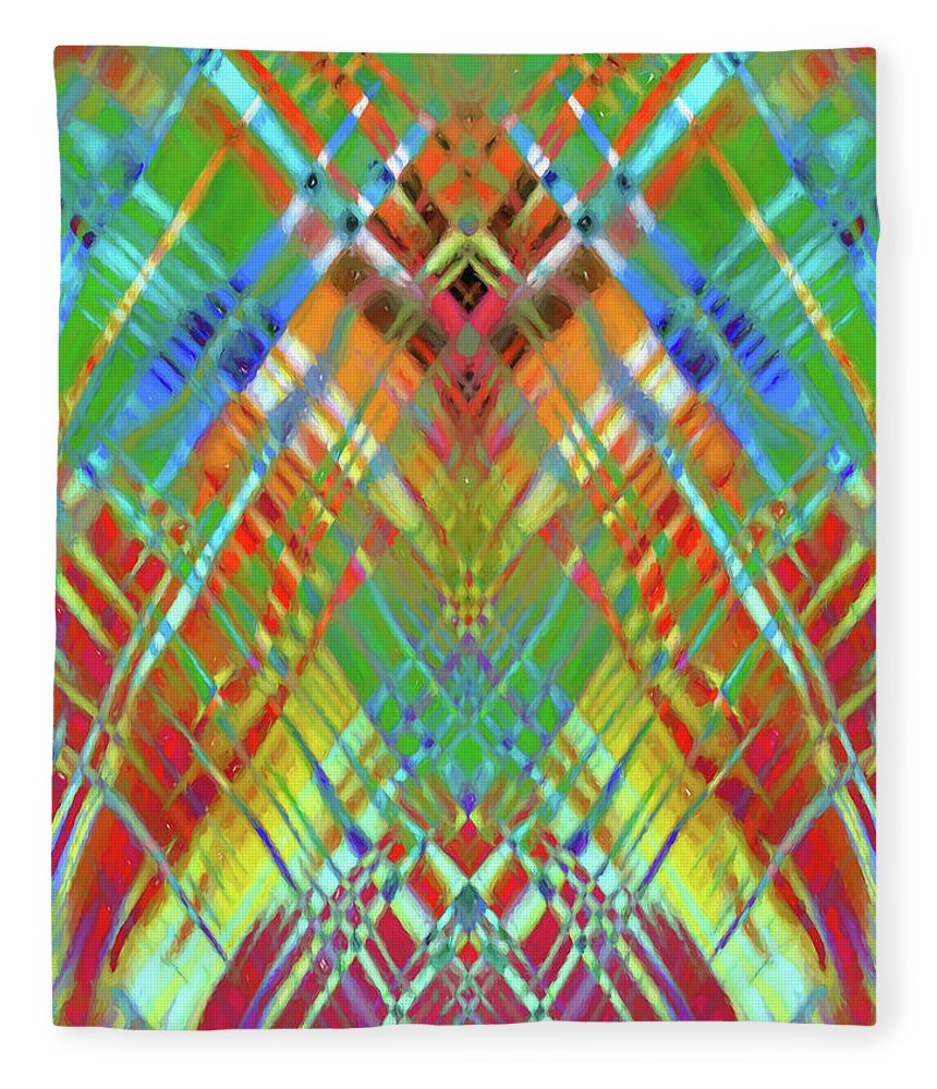 Red Green Freestyle Plaid - Blanket