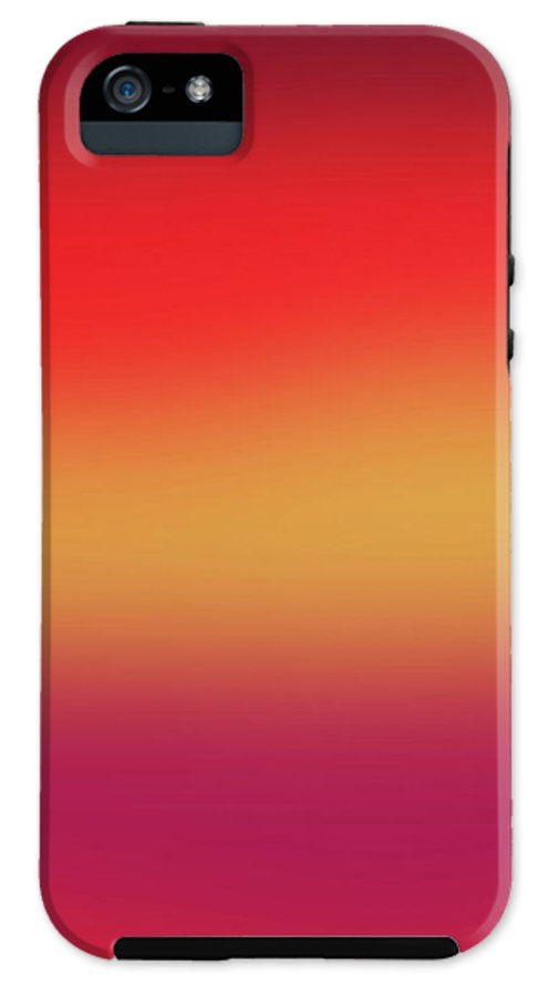 Red Morning Gradient - Phone Case