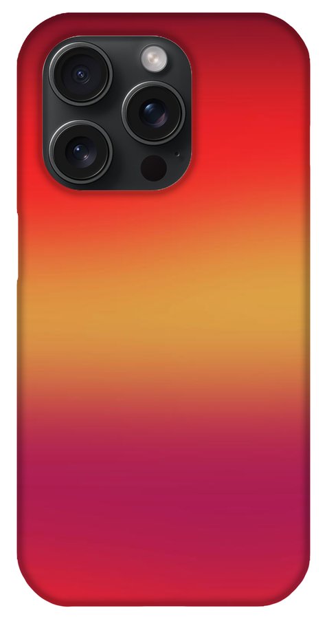 Red Morning Gradient - Phone Case