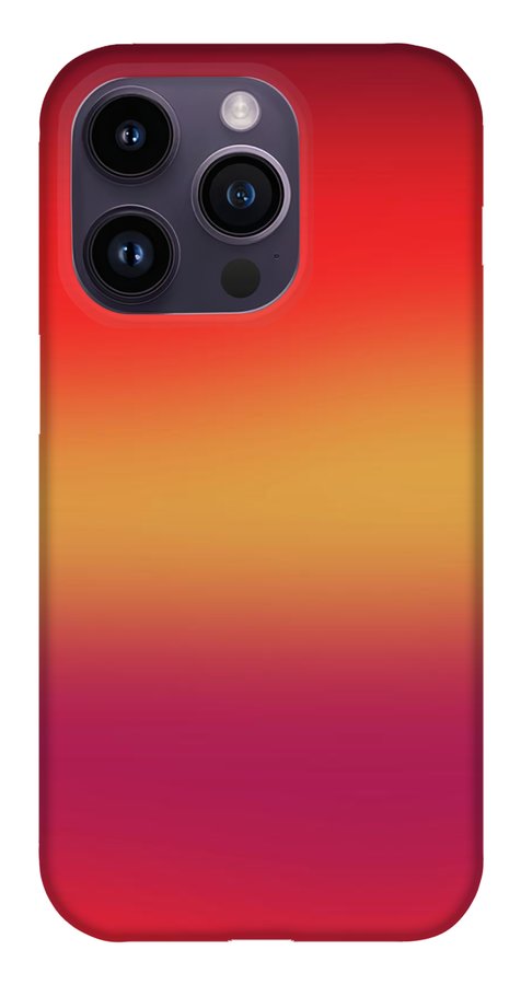 Red Morning Gradient - Phone Case