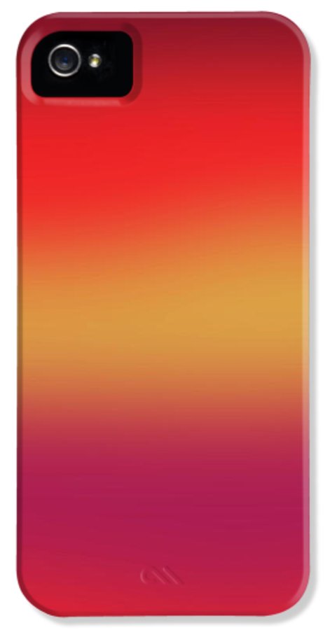 Red Morning Gradient - Phone Case