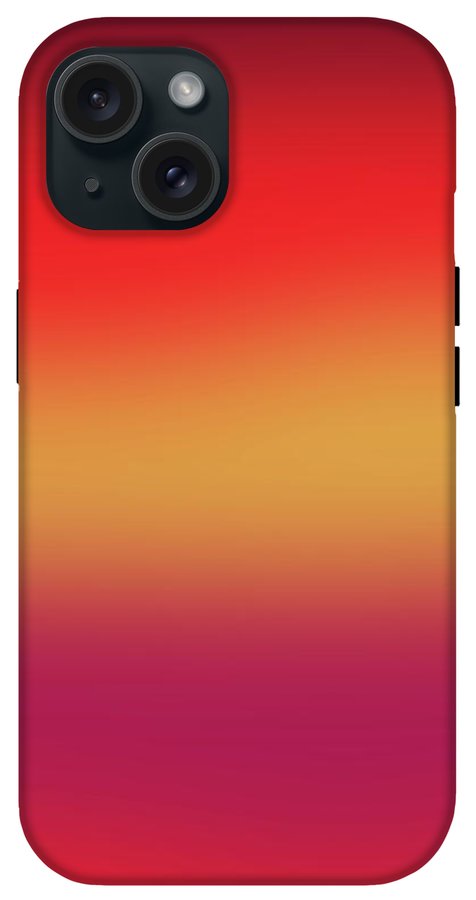 Red Morning Gradient - Phone Case