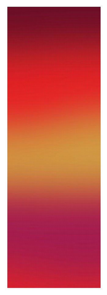 Red Morning Gradient - Yoga Mat