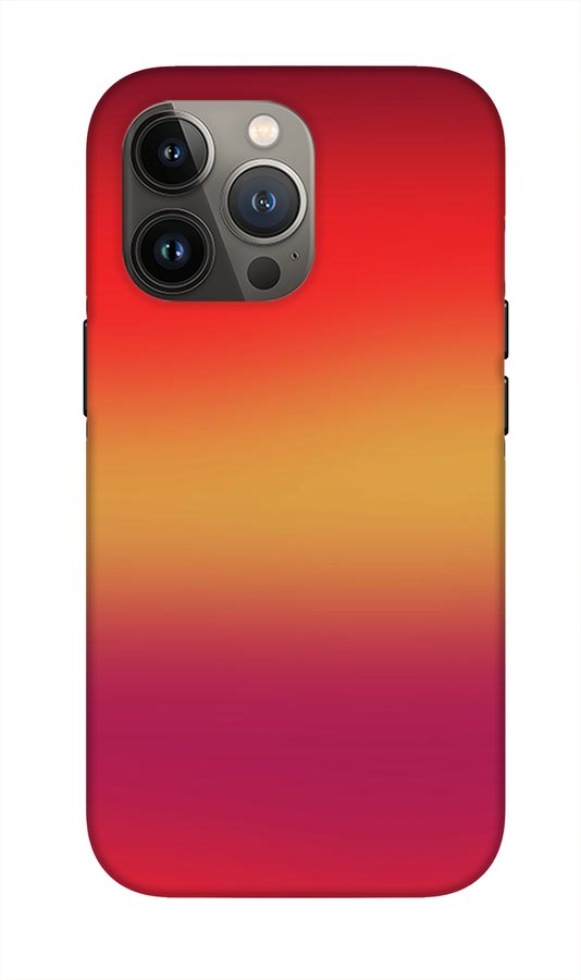 Red Morning Gradient - Phone Case