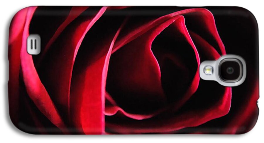 Red Rose in Shadow - Phone Case