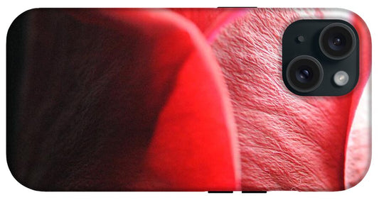 Red Rose in Spotlight - Phone Case