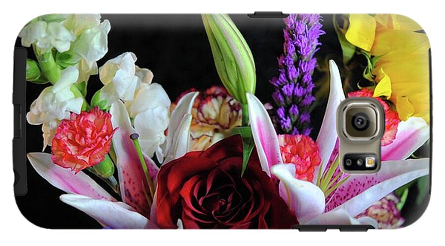 Red Rose Mixed Bouquet - Phone Case