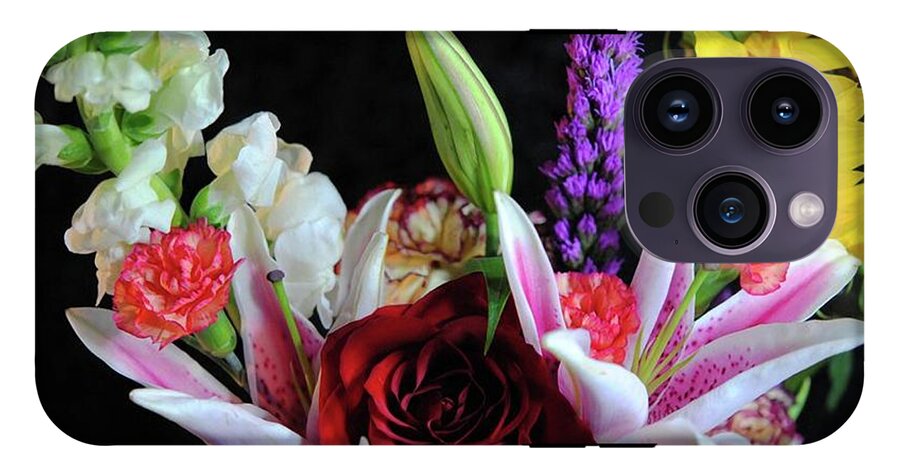 Red Rose Mixed Bouquet - Phone Case