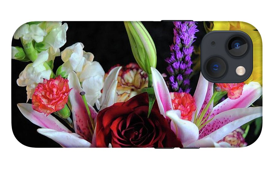Red Rose Mixed Bouquet - Phone Case