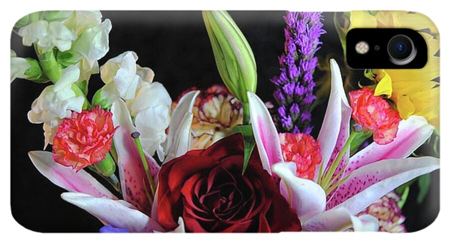 Red Rose Mixed Bouquet - Phone Case