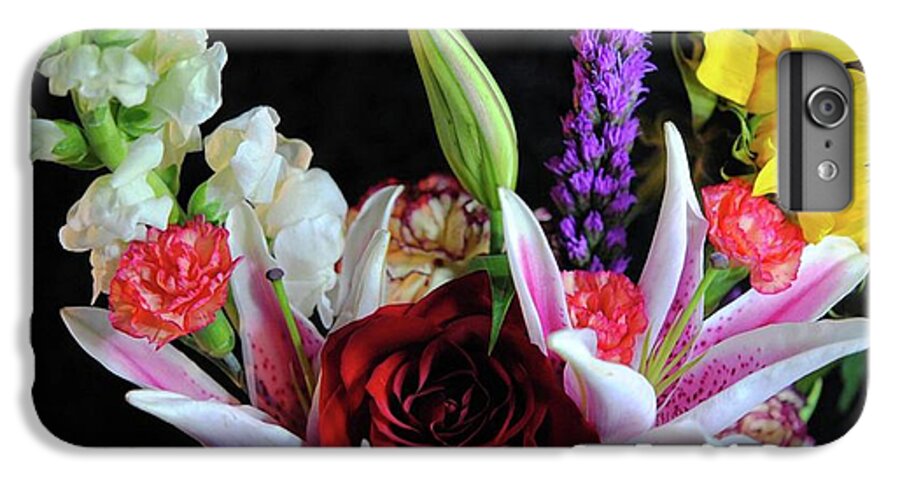 Red Rose Mixed Bouquet - Phone Case