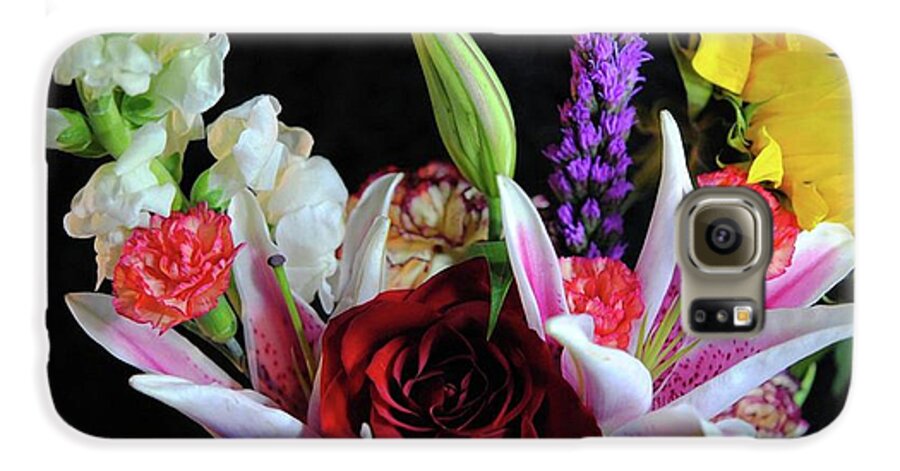 Red Rose Mixed Bouquet - Phone Case