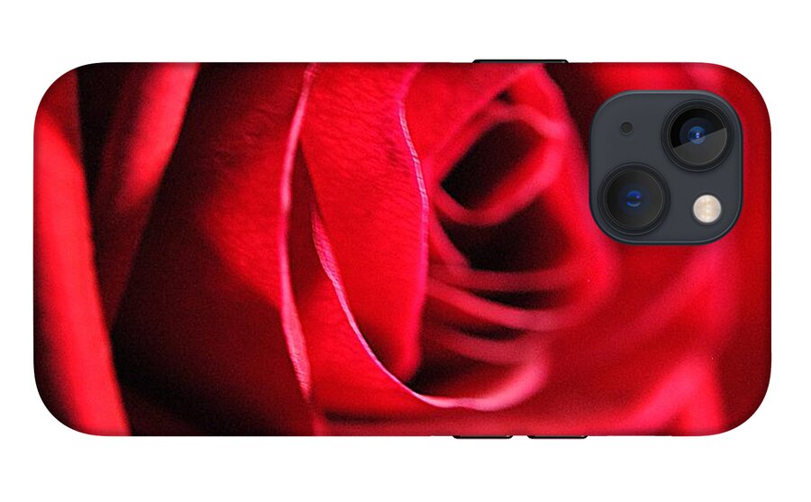 Red Rose Profile - Phone Case