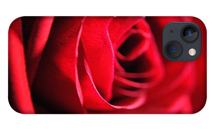 Red Rose Profile - Phone Case