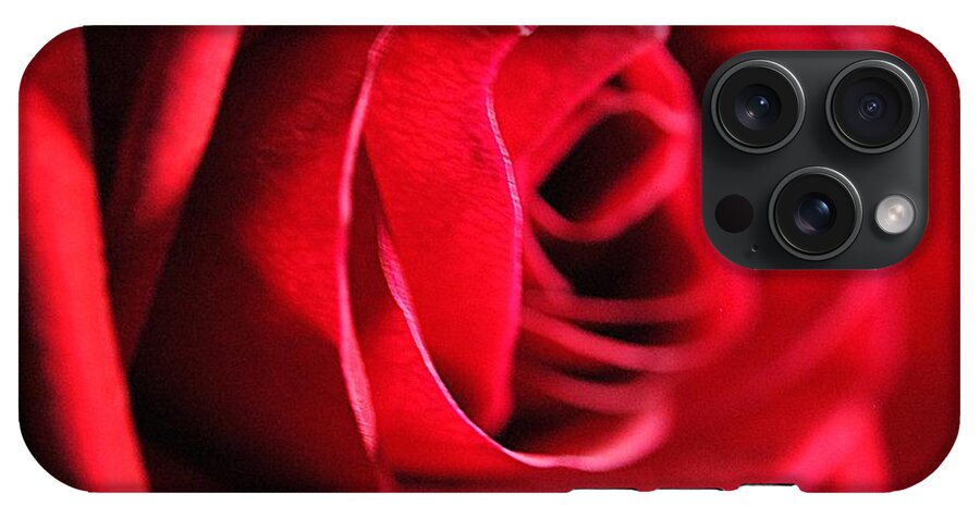 Red Rose Profile - Phone Case