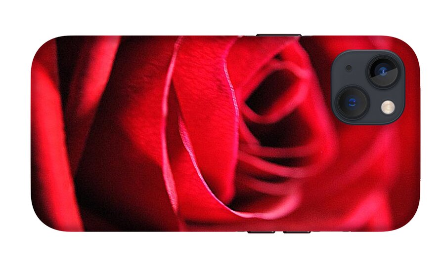Red Rose Profile - Phone Case