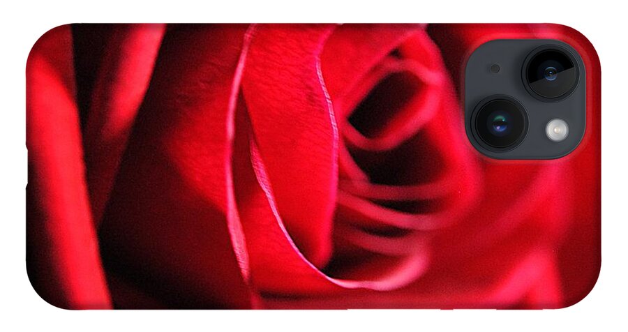 Red Rose Profile - Phone Case