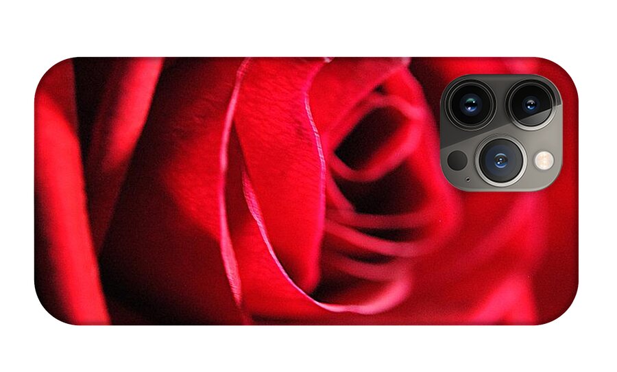 Red Rose Profile - Phone Case