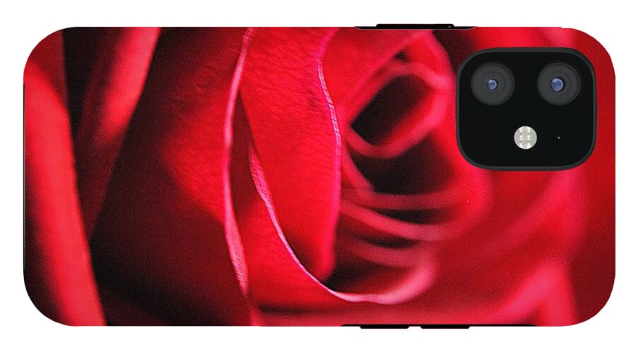 Red Rose Profile - Phone Case