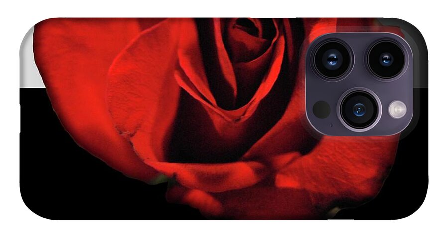 Red Rose Reflection - Phone Case