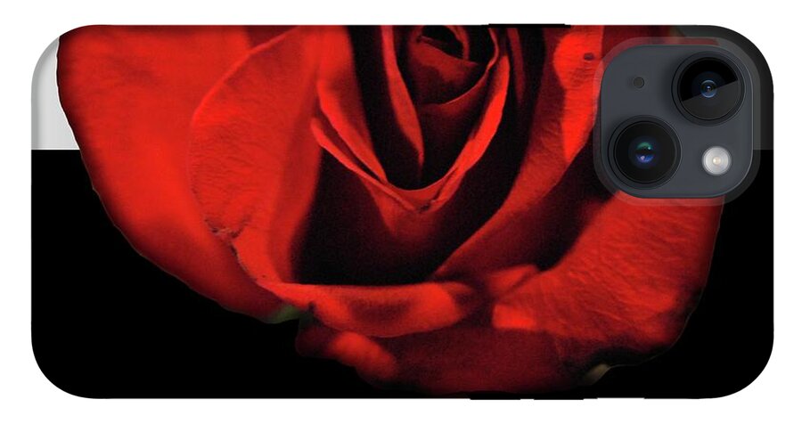 Red Rose Reflection - Phone Case