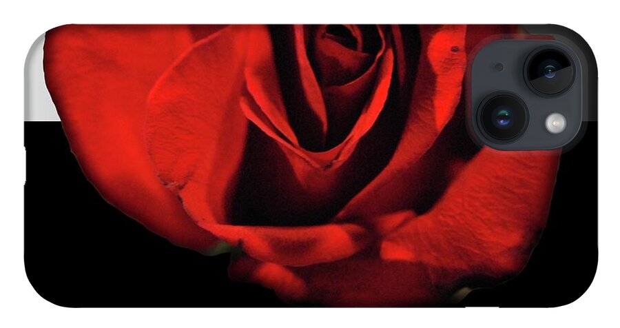 Red Rose Reflection - Phone Case