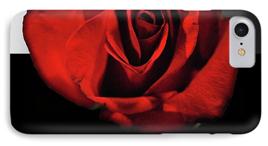 Red Rose Reflection - Phone Case