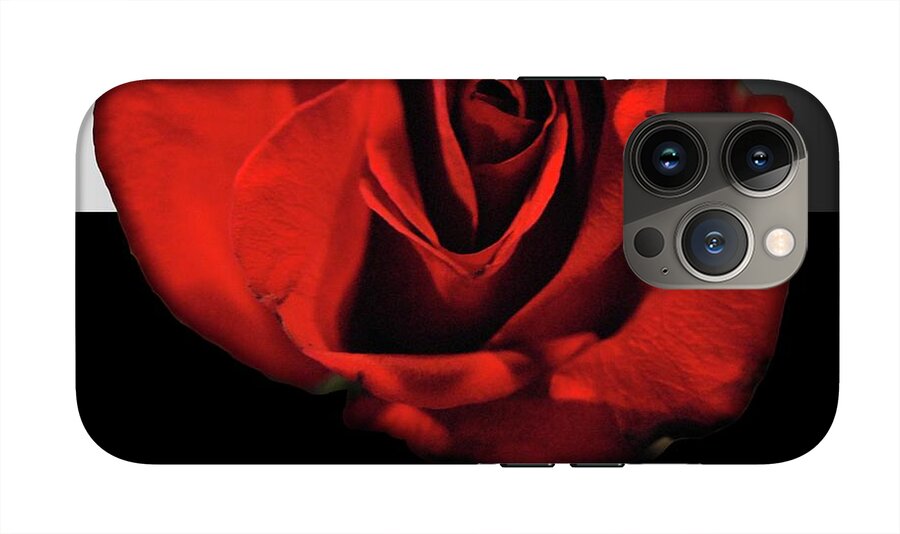 Red Rose Reflection - Phone Case