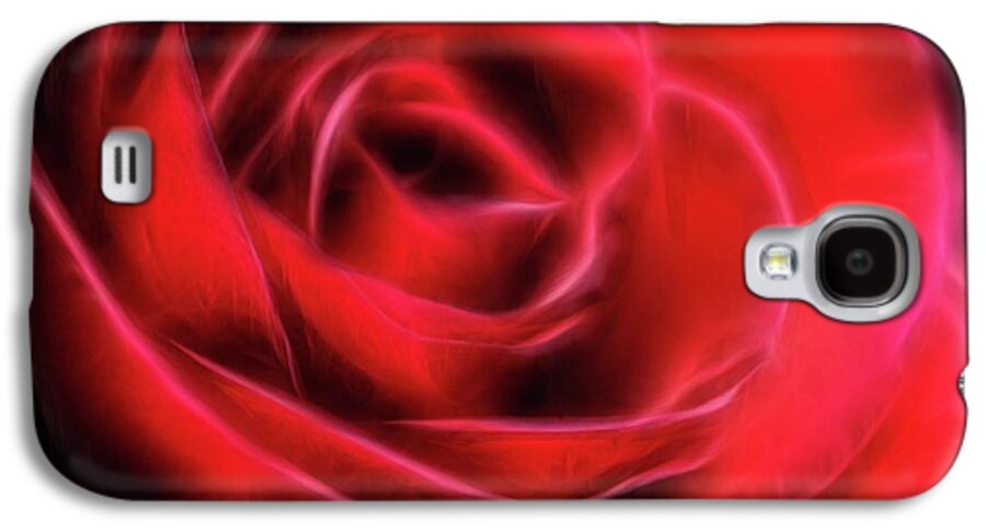 Red Rose Stylized - Phone Case