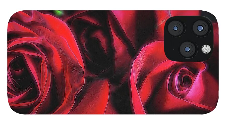 Red Roses Group - Phone Case