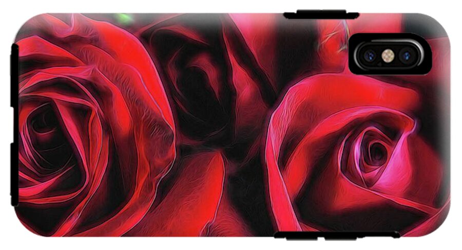 Red Roses Group - Phone Case