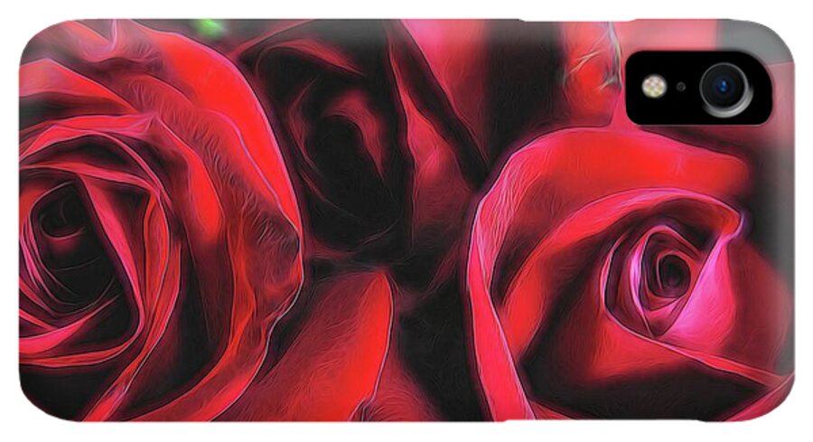 Red Roses Group - Phone Case