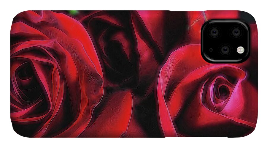 Red Roses Group - Phone Case