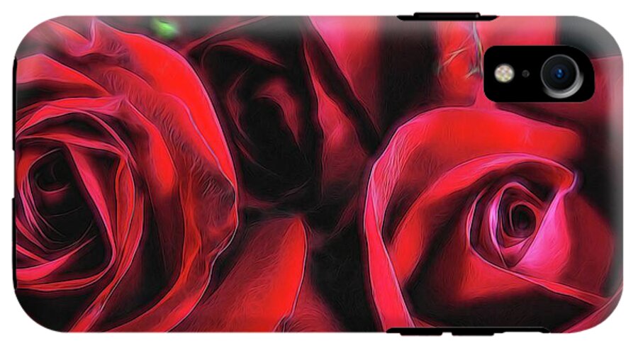 Red Roses Group - Phone Case