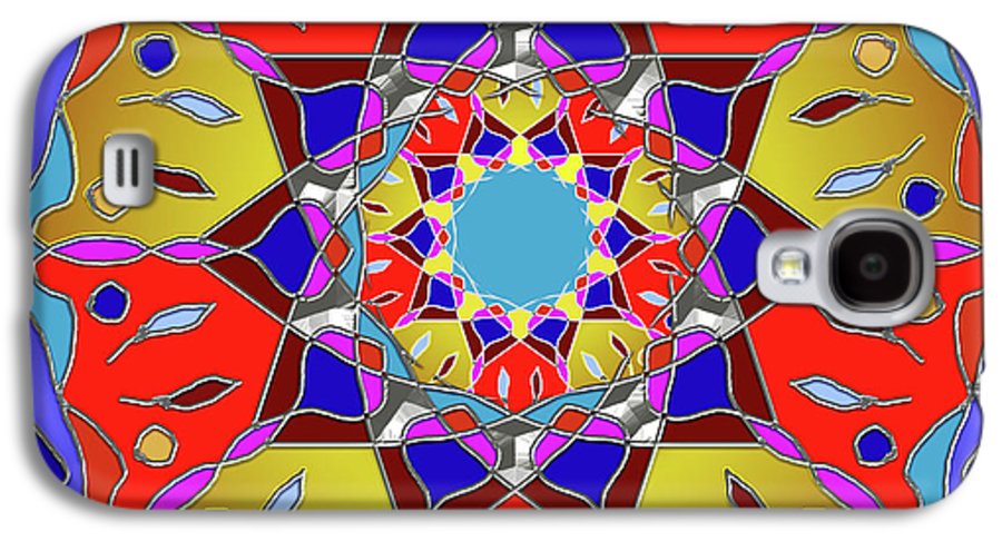 Red Yellow Blue Mandala - Phone Case