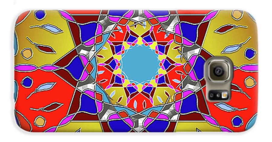 Red Yellow Blue Mandala - Phone Case