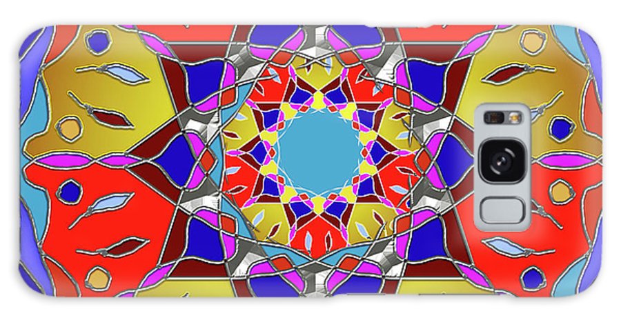 Red Yellow Blue Mandala - Phone Case