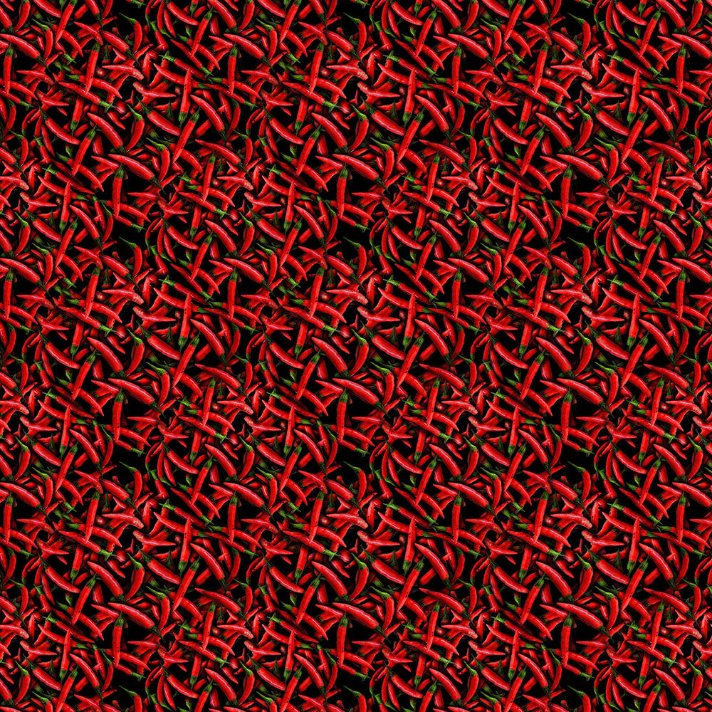 Red Chili Peppers Pattern Digital Image Download