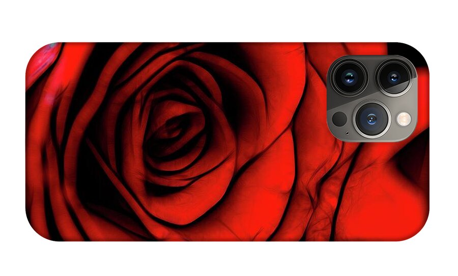 Reddest Rose - Phone Case