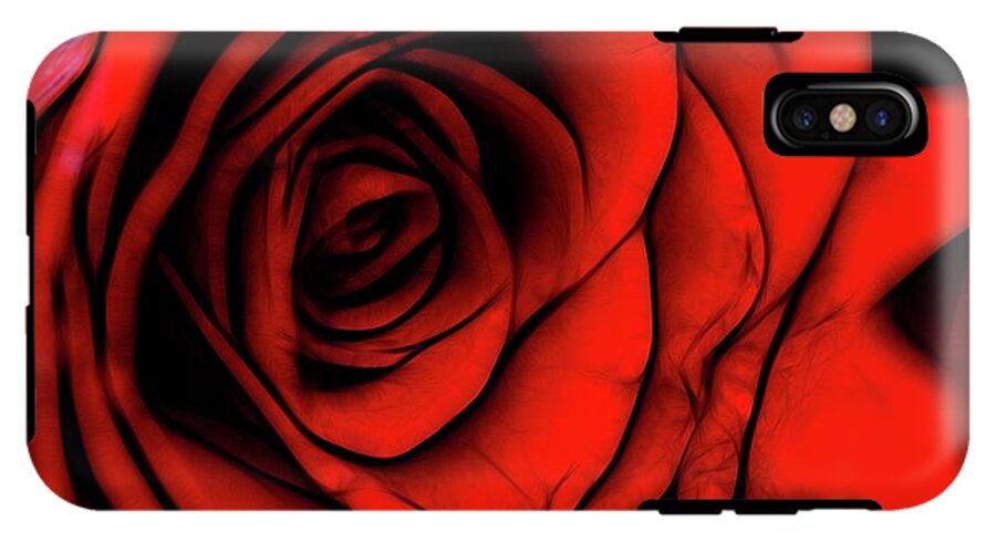 Reddest Rose - Phone Case