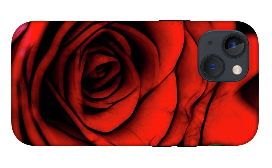 Reddest Rose - Phone Case