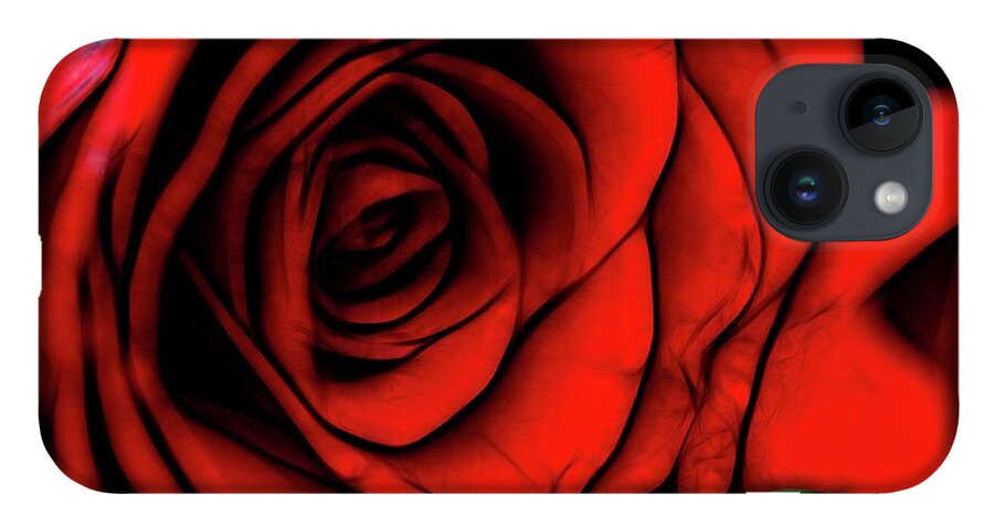 Reddest Rose - Phone Case