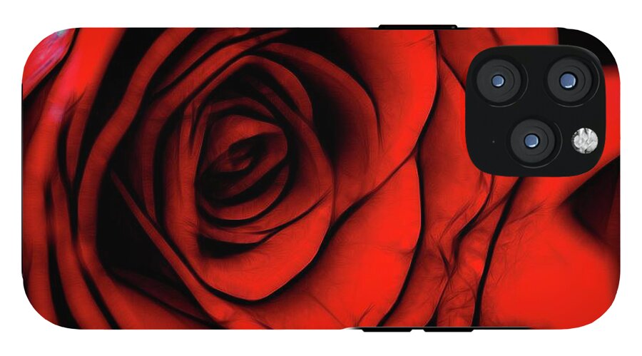 Reddest Rose - Phone Case