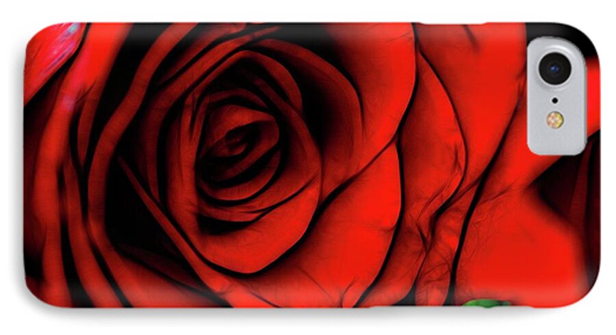 Reddest Rose - Phone Case