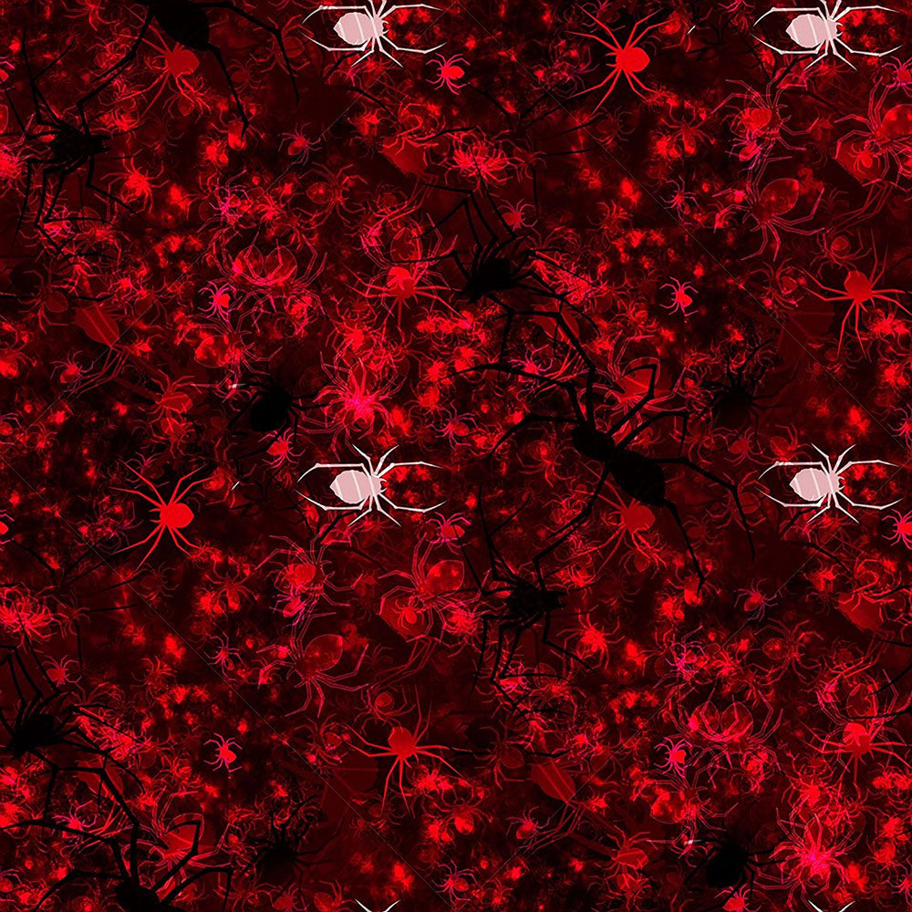 Red Spider Swarm Pattern Digital Image Download