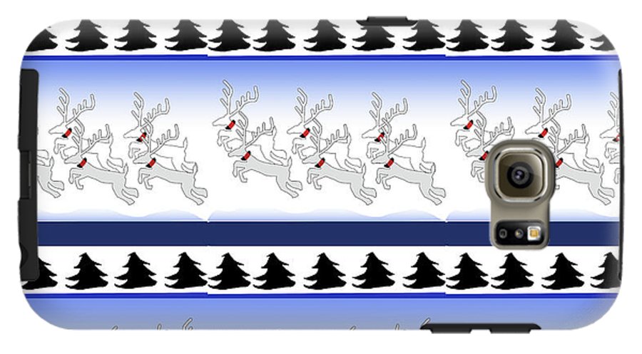 Reindeer Sweater Pattern - Phone Case