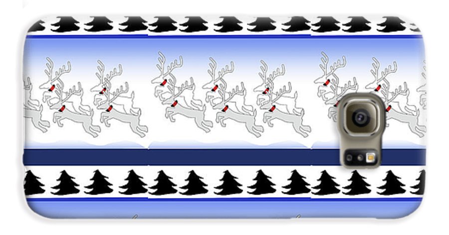 Reindeer Sweater Pattern - Phone Case