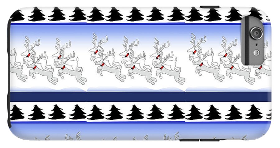 Reindeer Sweater Pattern - Phone Case
