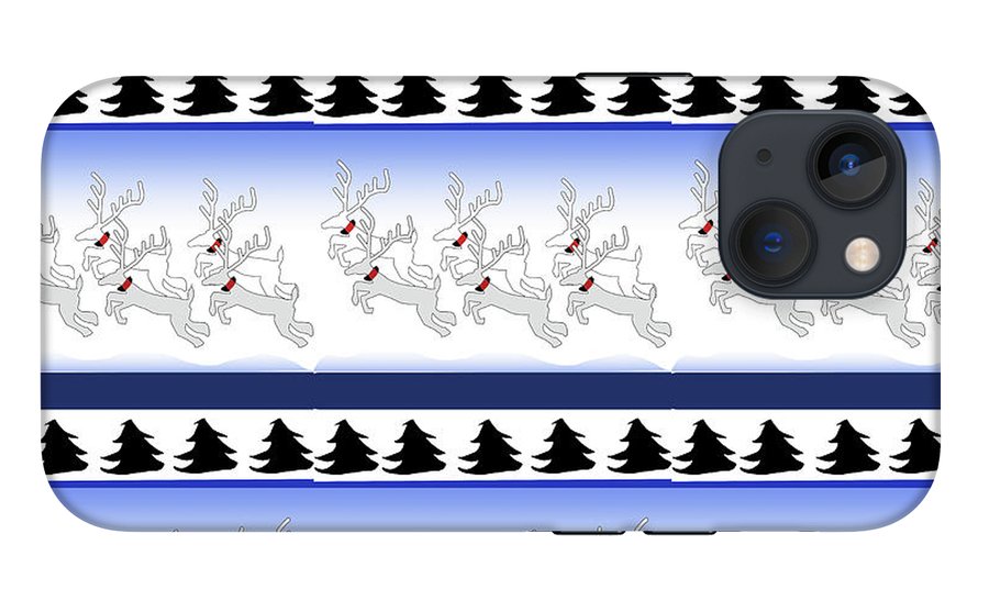 Reindeer Sweater Pattern - Phone Case