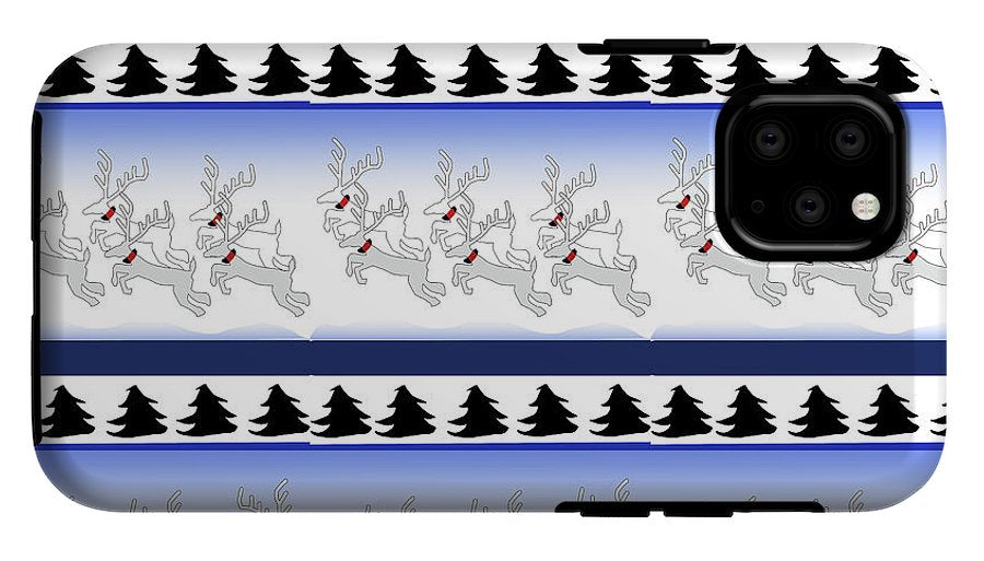 Reindeer Sweater Pattern - Phone Case
